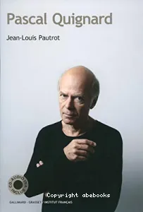 Pascal Quignard avec 1 CD-audio