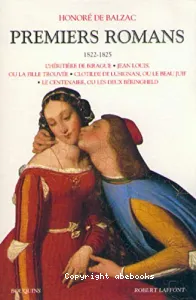 Premiers romans 1822-1825