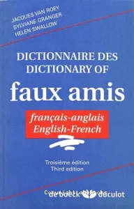 Dictionnaire des dictionnary of faux amis