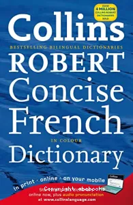 Collins Robert concise french dictionary french-english-french