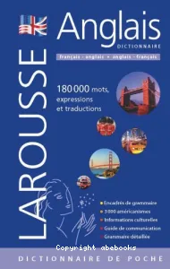 LAROUSSE Anglais Dictionnaire française-anglais.anglais-français DICTIONNAIRE DE POCHE