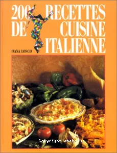 200 recettes de cuisine Italienne