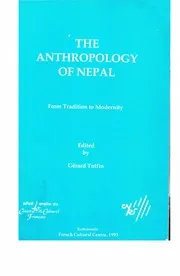 The anthropology of Nepal